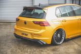 Maxton Design Spoiler zadního nárazníku VW Golf VIII - černý lesklý lak