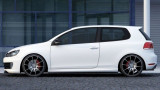 Maxton Design Prahové lišty VW Golf VI R - texturovaný plast