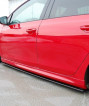 Maxton Design Prahové lišty VW Golf VI R - texturovaný plast