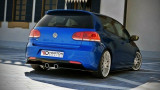 Maxton Design Spoiler zadního nárazníku VW Golf VI R - karbon