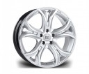 Riviera Wheels RV Dizzard 20x9 ET45 5x120 alu kola - stříbrné