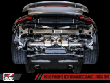 AWE Tuning Sportovní výfukový systém pro Porsche 911 991.2 Turbo & Turbo S 3.8T - pro sériové koncovky