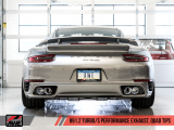 AWE Tuning Sportovní výfukový systém pro Porsche 911 991.2 Turbo & Turbo S 3.8T - Dvojité leštěné koncovky