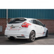 Catback výfuk Ford Focus Mk3 ST250 Hatchback Scorpion Exhaust - Bez rezonátoru / černé koncovky