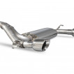 Catback výfuk Ford Focus RS Mk3 Scorpion Exhaust - S klapkou / leštěné koncovky Daytona