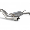 Catback výfuk Ford Focus RS Mk3 Scorpion Exhaust - Bez klapky / leštěné koncovky Daytona