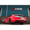 Catback výfuk Ford Mustang GT 5.0 V8 Scorpion Exhaust - S rezonátorem / leštěné koncovky