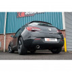Catback výfuk Opel Astra (J) GTC 1.4 Turbo Scorpion Exhaust - S rezonátorem / leštěné koncovky Evo