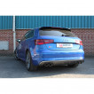 Catback výfuk Audi S3 (8V) Hatchback/Sportback 2.0 TSI Scorpion Exhaust - S rezonátorem / leštěné koncovky