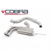 Cobra Sport Catback výfuk pro VW Golf Mk5 GTI 2.0 TFSI - bez rezonátoru / koncovka YTP19L