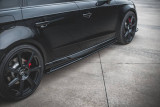 Maxton Design Prahové lišty Audi RS3 8V Sportback Facelift V.2 - černý lesklý lak