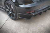 Maxton Design Boční lišty zadního nárazníku Audi RS3 8V Sportback Facelift V.2 - texturovaný plast