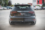 Maxton Design Spoiler zadního nárazníku Audi RS3 8V Sportback Facelift V.2 - černý lesklý lak