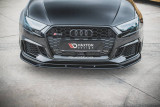 Maxton Design Spoiler předního nárazníku Audi RS3 8V Facelift V.4 - texturovaný plast