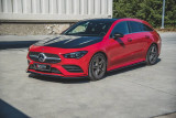 Maxton Design Spoiler předního nárazníku Mercedes CLA (C118) AMG-Line V.1 - černý lesklý lak