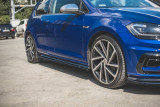 Maxton Design Prahové lišty VW Golf R Mk7 Facelift V.4 - karbon