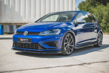 Maxton Design Spoiler předního nárazníku VW Golf R Mk7 Facelift V.9 - texturovaný plast