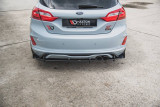 Maxton Design Spoiler zadního nárazníku Racing Ford Fiesta ST Mk8 - černá + červená