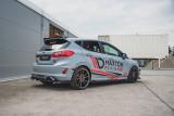 Maxton Design Prahové lišty Racing s křidélky Ford Fiesta ST Mk8 - matná červeno-černá