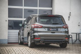Maxton Design Boční lišty zadního nárazníku Ford S-Max Mk2 Vignale Facelift - texturovaný plast