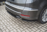 Maxton Design Boční lišty zadního nárazníku Ford S-Max Mk2 Vignale Facelift - černý lesklý lak