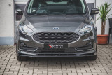 Maxton Design Spoiler předního nárazníku Ford S-Max Mk2 Vignale Facelift - texturovaný plast