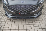 Maxton Design Spoiler předního nárazníku Ford S-Max Mk2 Vignale Facelift - texturovaný plast