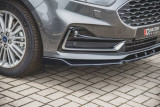 Maxton Design Spoiler předního nárazníku Ford S-Max Mk2 Vignale Facelift - karbon
