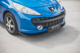 Maxton Design Spoiler předního nárazníku Peugeot 207 Sport - texturovaný plast