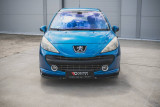 Maxton Design Spoiler předního nárazníku Peugeot 207 Sport - černý lesklý lak