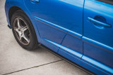 Maxton Design Prahové lišty Peugeot 207 Sport - texturovaný plast
