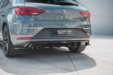 Maxton Design Spoiler zadního nárazníku Seat Leon Mk3 FR Facelift - texturovaný plast