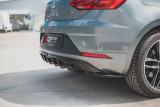 Maxton Design Spoiler zadního nárazníku Seat Leon Mk3 FR Facelift - karbon