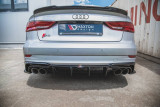 Maxton Design Spoiler zadního nárazníku Audi S3 8V Sedan Facelift - karbon