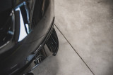 Maxton Design Boční lišty zadního nárazníku VW Golf Mk7 GTI TCR - texturovaný plast