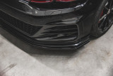 Maxton Design Spoiler předního nárazníku VW Golf Mk7 GTI TCR - texturovaný plast