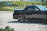 Maxton Design Boční lišty zadního nárazníku Fiat 124 Spider Abarth - texturovaný plast