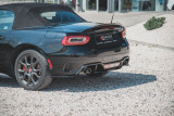 Maxton Design Boční lišty zadního nárazníku Fiat 124 Spider Abarth - texturovaný plast