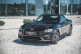 Maxton Design Spoiler předního nárazníku Fiat 124 Spider Abarth - černý lesklý lak