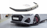 Maxton Design Spoiler předního nárazníku Audi RS6 C8 V.2 - karbon
