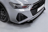 Maxton Design Spoiler předního nárazníku Audi RS6 C8 V.1 - karbon
