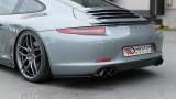 Maxton Design Boční lišty zadního nárazníku Porsche 911 Carrera (991.1) - černý lesklý lak