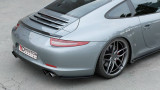 Maxton Design Boční lišty zadního nárazníku Porsche 911 Carrera (991.1) - černý lesklý lak