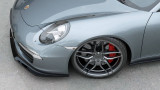 Maxton Design Spoiler předního nárazníku Porsche 911 Carrera (991.1) V.2 - černý lesklý lak