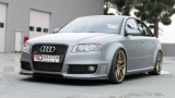 Maxton Design Spoiler předního nárazníku Audi RS4 (B7) V.1 - karbon