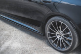 Maxton Design Prahové lišty Mercedes CLS (C257) AMG-Line - černý lesklý lak