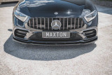 Maxton Design Spoiler předního nárazníku Mercedes CLS (C257) AMG-Line V.2 - černý lesklý lak