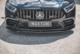Maxton Design Spoiler předního nárazníku Mercedes CLS (C257) AMG-Line V.1 - texturovaný plast