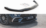 Maxton Design Spoiler předního nárazníku Mercedes CLS (C257) AMG-Line V.1 - texturovaný plast