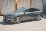 Maxton Design Prahové lišty Seat Leon (5F) Cupra Facelift V.5 - texturovaný plast